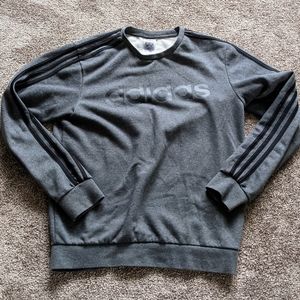 Adidas Grey Classic Sweatshirt (Medium)